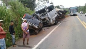 Grave acidente entre Ji-Paraná e Ouro Preto na BR-364