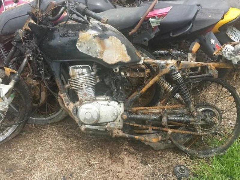 Moto que pode ter sido usada na morte de ex-prefeito é achada em Ministro Andreaza