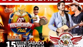 Segundo lote do Rolim Chopp Fest está se esgotando. Corra e garanta logo seu...