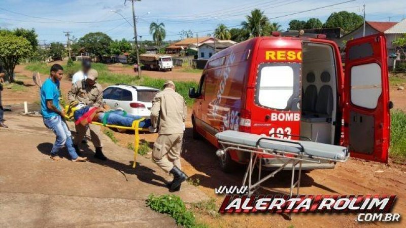 Disparo acidental deixa um baleado no Bairro Jardim Tropical, em Rolim de Moura