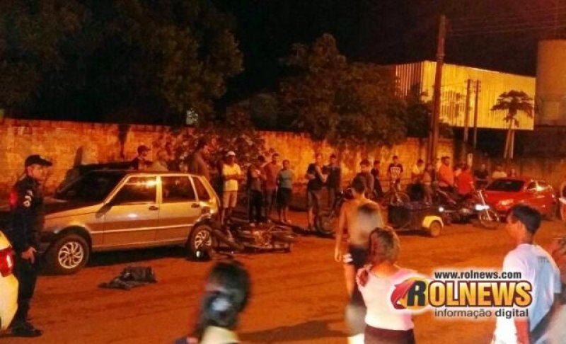 PM troca tiros com bandidos em Cacoal após roubo de moto no Bairro Teixeirão