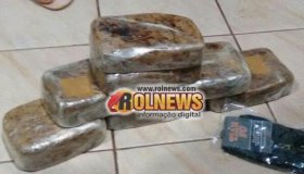 Traficante é preso em Cacoal com aproximadamente 7 kg de cocaína