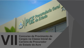 Concurso para procurador no Acre recebe inscrições até quinta; salário é...
