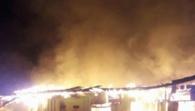 Incêndio criminoso em Bom Futuro destruiu base da PM e veículos de militares