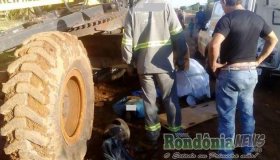 Santana do Guaporé:Patrola da prefeitura de São Miguel passa por cima de...
