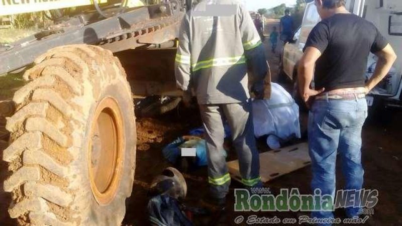 Santana do Guaporé:Patrola da prefeitura de São Miguel passa por cima de técnico da Eletrobras