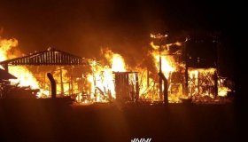 Incêndio destrói fábrica no bairro Cidade Alta em Rolim de Moura