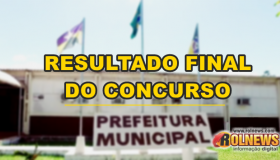 Sai o resultado final do concurso da Prefeitura de Rolim de Moura