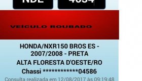 Ladrões anunciam ser policiais para abordar vítima e roubar moto