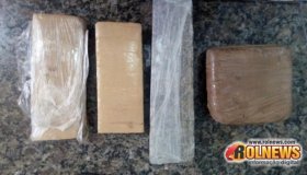 PM de Cacoal apreende aproximadamente 2 kg de maconha