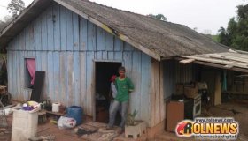 Família carente teve a casa furtada duas vezes em Cacoal