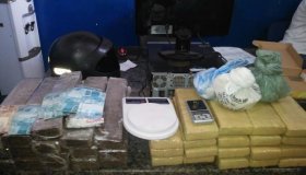 Acusados de tráfico são presos com mais de 29 kg de maconha em Cacoal