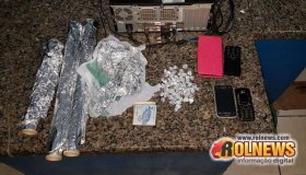 Polícia Militar de Cacoal prende três travestis acusados de tráfico de drogas
