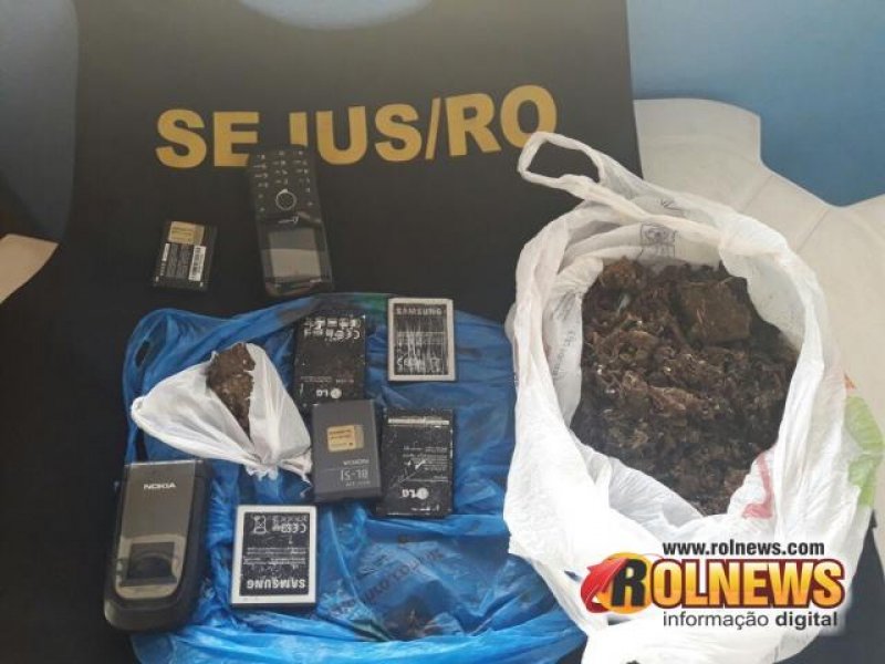 Apenados são flagrados pescando droga no semiaberto em Cacoal
