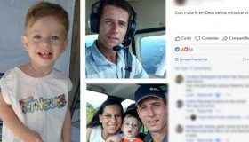 Família é encontrada morta junto com destroços de avião que caiu em mata de...