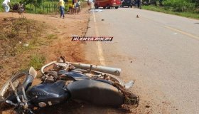 Motociclista morre em acidente na RO-383 entre Rolim e Santa Luzia