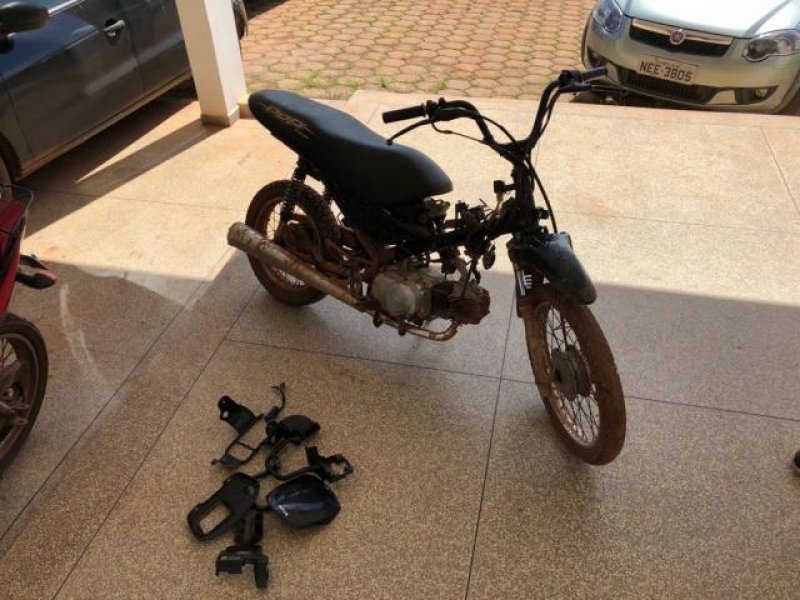 Rolim: Peritos da POLITEC revelam número de chassi raspado e vítima recupera moto furtada