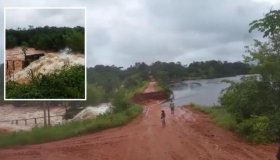 Barragem de hidrelétrica em Mato Grosso rompe e causa pânico na população
