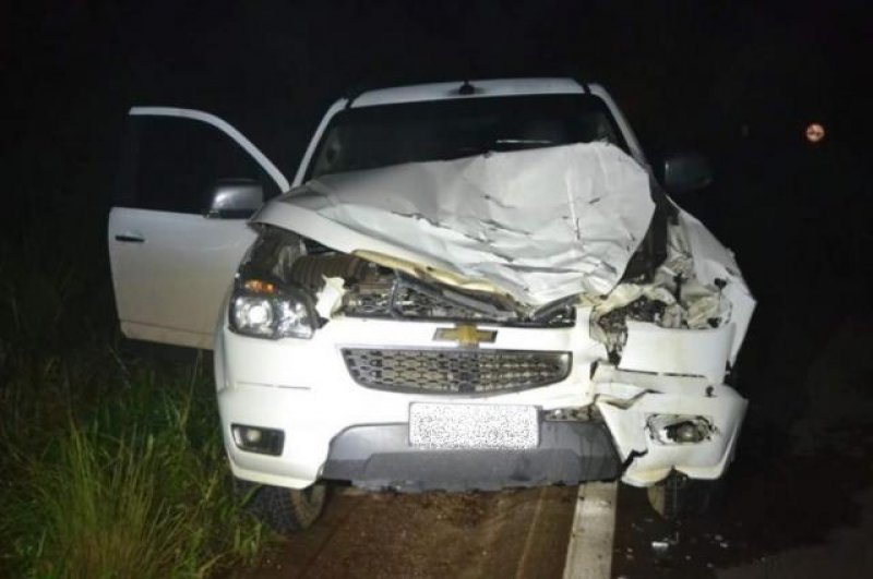 Carro com o deputado estadual Só na Bença se envolve em acidente na BR-364