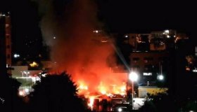 Incêndio atinge depósito dos Correios em Jacarepaguá, no RJ