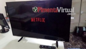 Polícia recupera TV furtada após rastrear conta da Netflix, em Pimenta Bueno