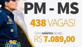 Polícia Militar do Mato Grosso do Sul abre concurso; oportunidade para...