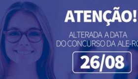 FGV muda data do concurso da ALE-RO e prolonga inscrição