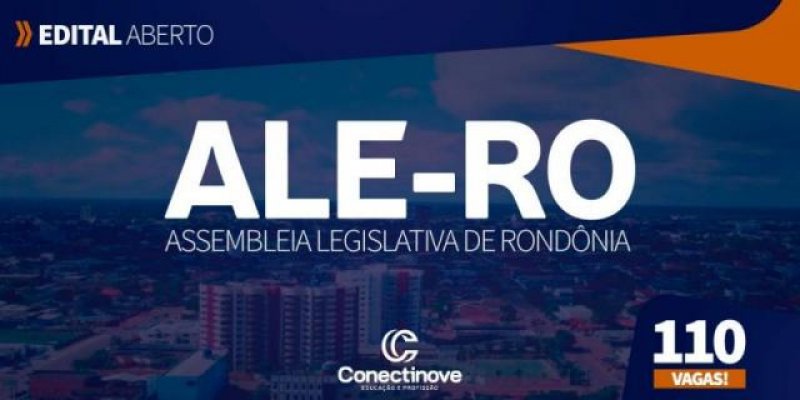 Inscrições do concurso da ALE-RO vão até o dia 4 de julho