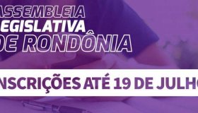 Inscrições para o concurso da ALE/RO terminam nesta quinta, 19