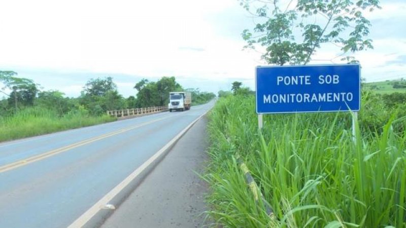 PRF divulga rota alternativa após interdição de ponte na BR-364; veja mapa