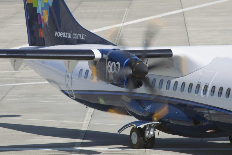 Aeronave da companhia AZUL