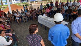 Idosos fazem visita técnica na estação de tratamento de água em Rolim