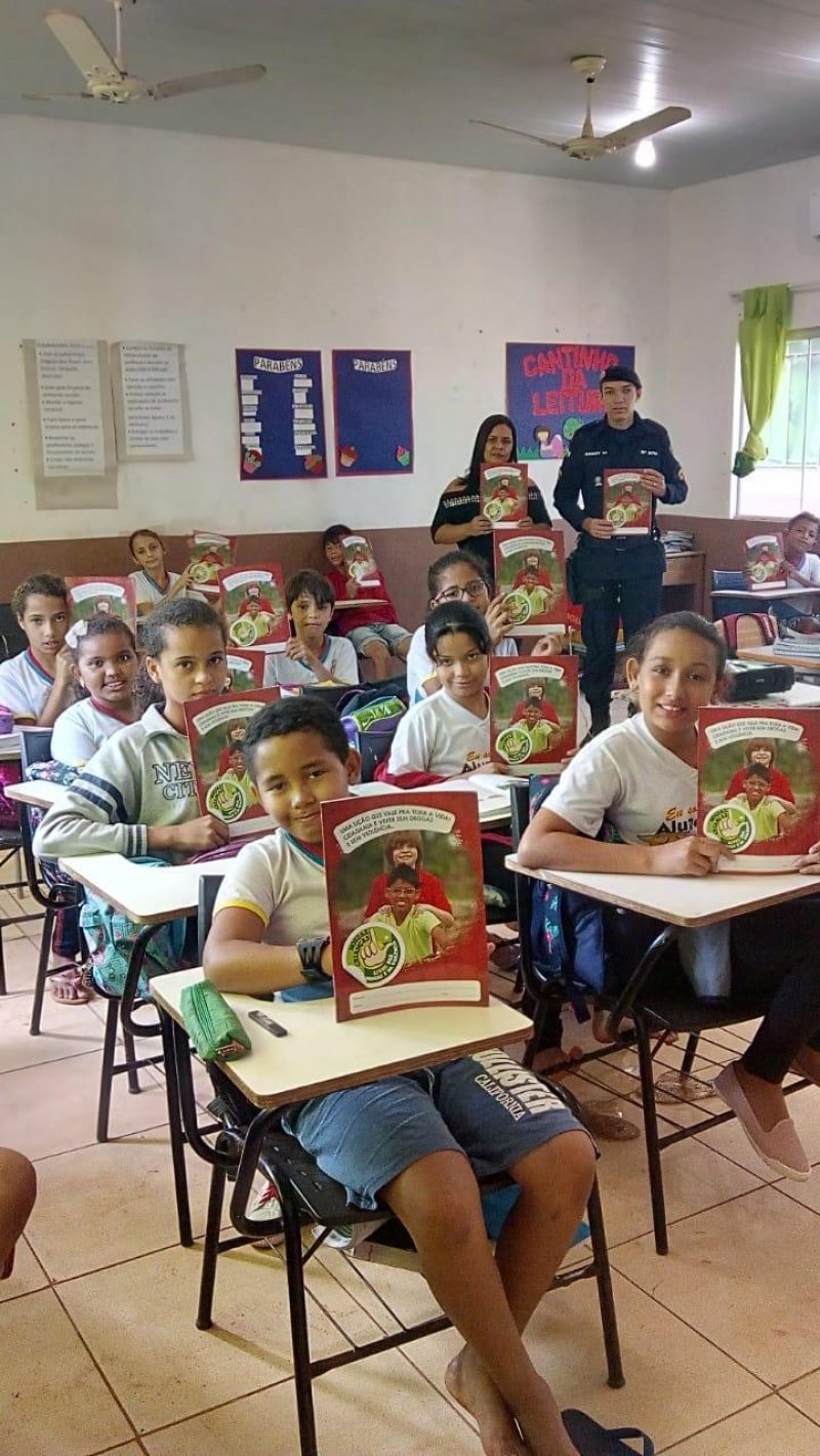 Iniciada as aulas do PROERD em Rolim