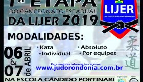 Rolim de Moura vai sediar 1ª etapa do Campeonato Estadual de Judô