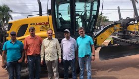 Rolim: Secretaria de Agricultura recebe motoniveladora