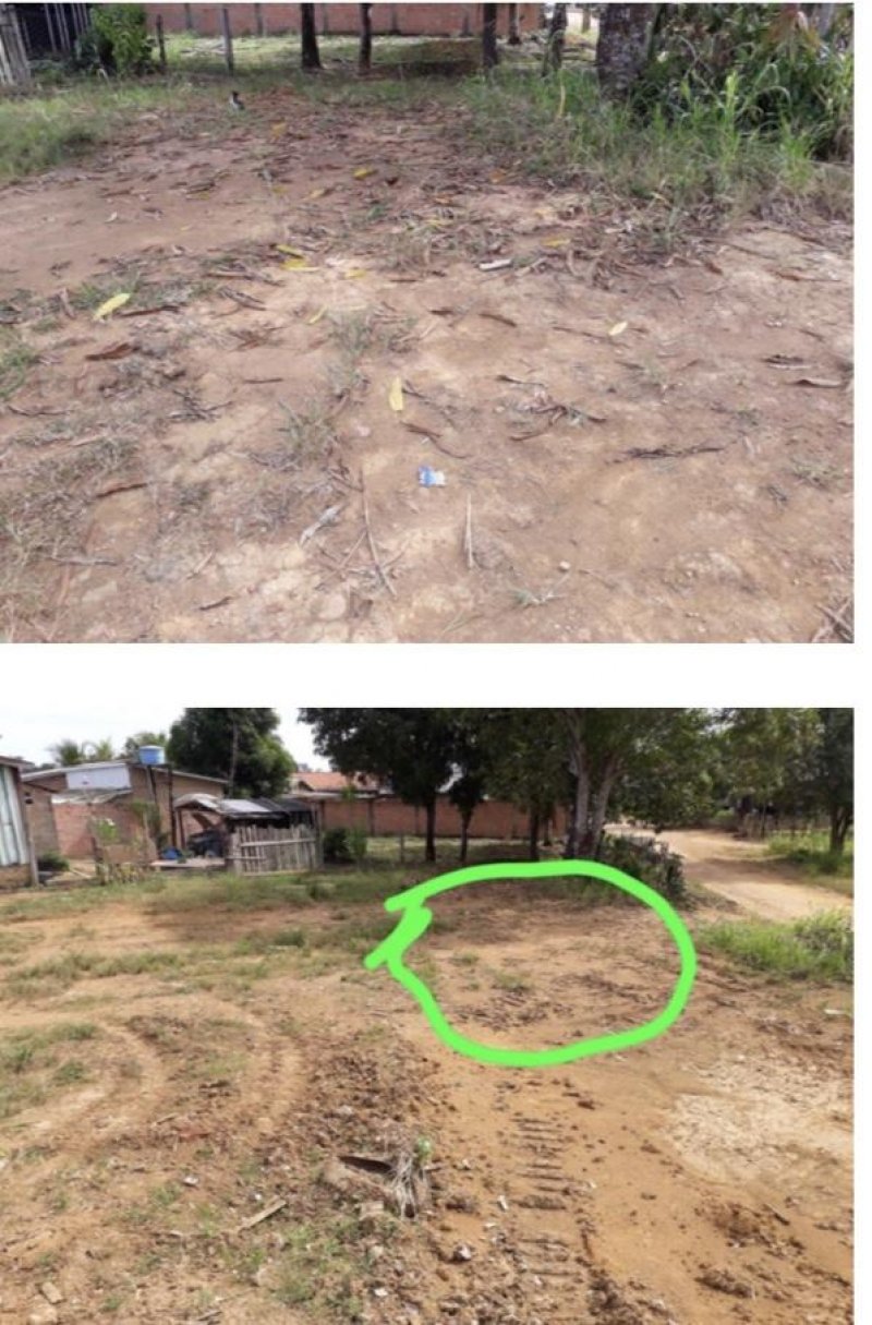 Local onde ossada de uma das vítimas foi encontrada