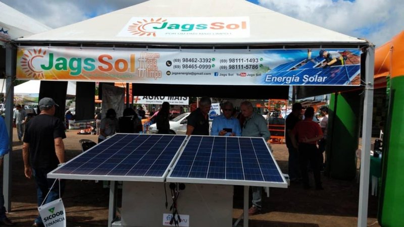 Rolim: Energia Solar é o stand mais visitado na rodada de negócios da Rondônia Rural Show