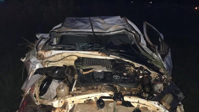 Foto 2 da matéria: Rolim: Grave acidente resulta em uma pessoa morta na RO-479, próximo ao Aeroporto