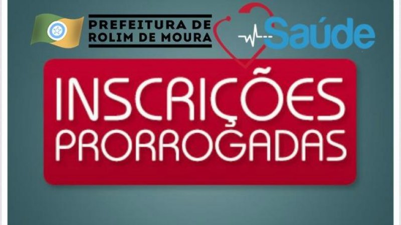 Rolim de Moura: Pouca procura de candidatos faz prefeitura prorrogar inscrições do processo seletivo da saúde