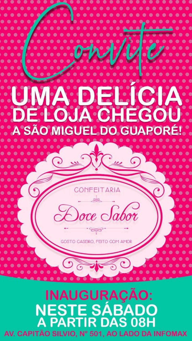 São Miguel ganha nova confeitaria neste sábado
