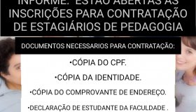 Rolim de Moura – Semec abre inscrições para bolsas de estágio de Pedagogia
