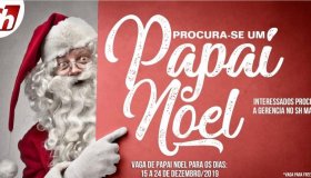 Vaga de emprego para Papai Noel