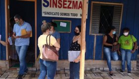 O Sinsezmat realizou diversos atendimentos aos servidores do município de Alto...