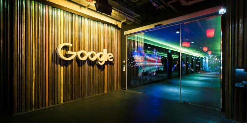 Ambiente do escritório da Google em são Paulo