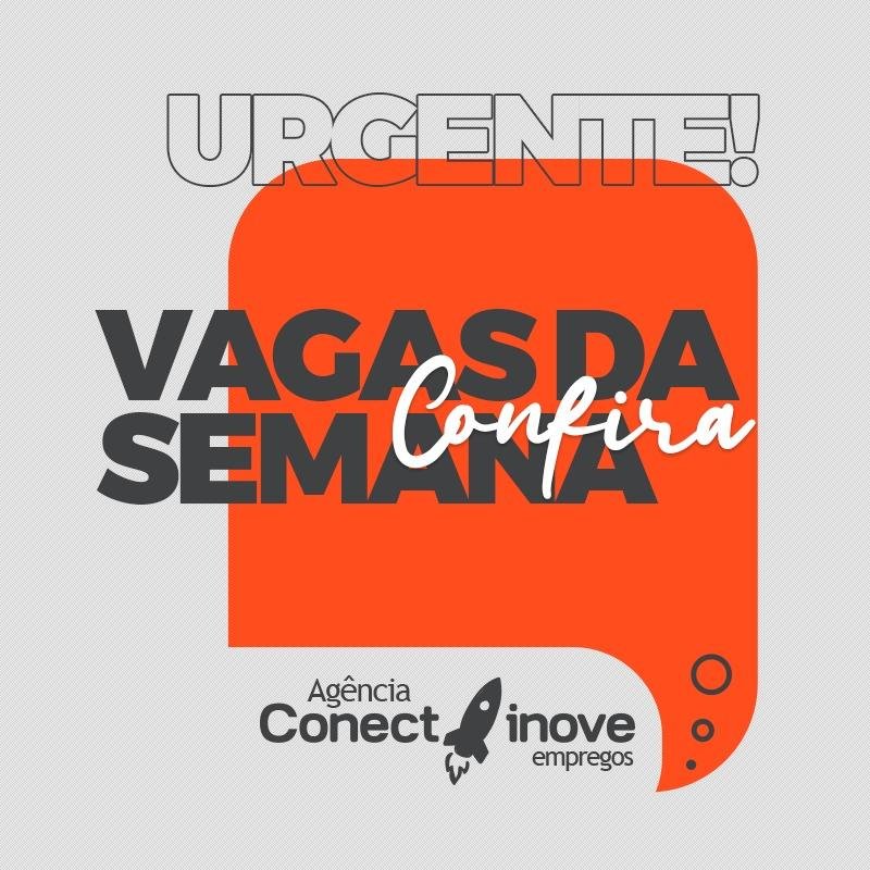 Vagas de emprego para vendedor de material para construção e anunciada pela agência Conectinove