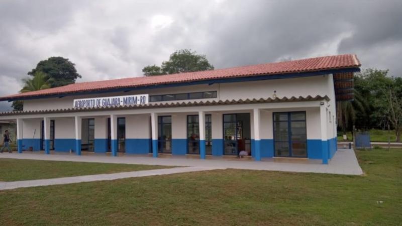 Foto 1 da matéria: Após obra entregue pelo governo no Aeroporto de Guajará-Mirim; Anac autoriza retorno de voos