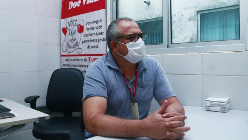 Foto 1 da matéria: Fhemeron aponta necessidade de doação de sangue durante o final de ano; atendimento segue normal nesta semana