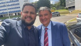 MINHA CASA, MINHA VIDA – Em reunião com ministro, Samuel Costa recebe...