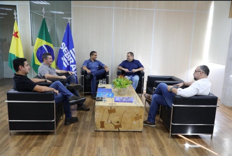 Em Rio Branco, diretores do Sebrae em Rondônia propõem atuações em conjunto