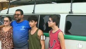 Família de Alto Alegre dos Parecis são entrevistados pela reportagem do...